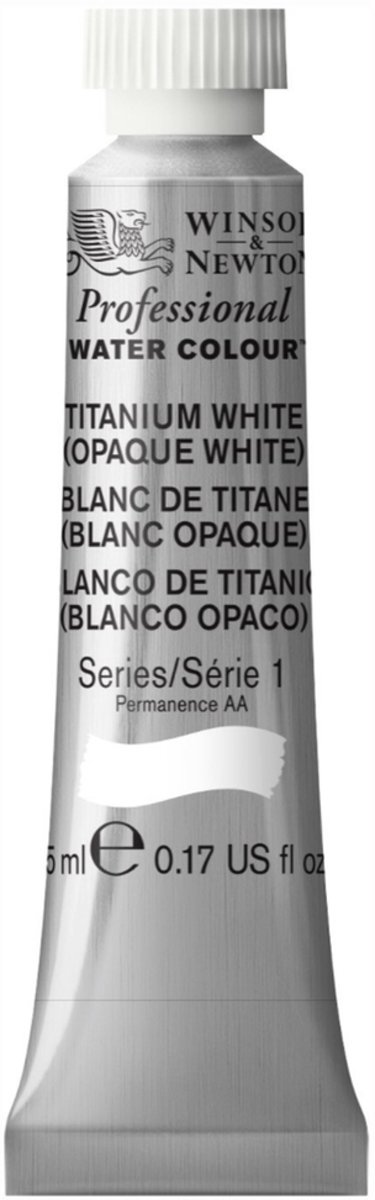 W&N Professional Aquarelverf 5ml | Titanium White